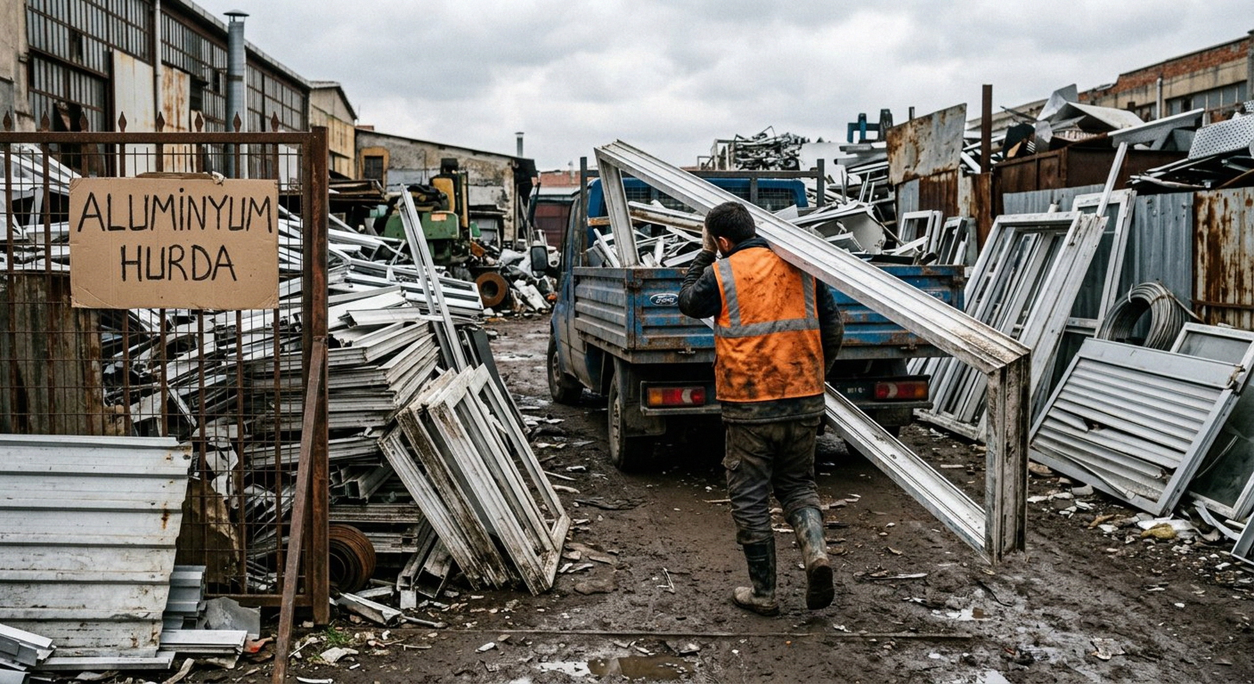 Alüminyum profil ve pencere kasası hurdası